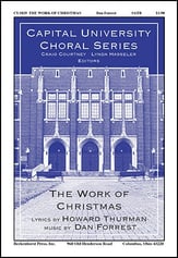 The Work of Christmas SATB choral sheet music cover